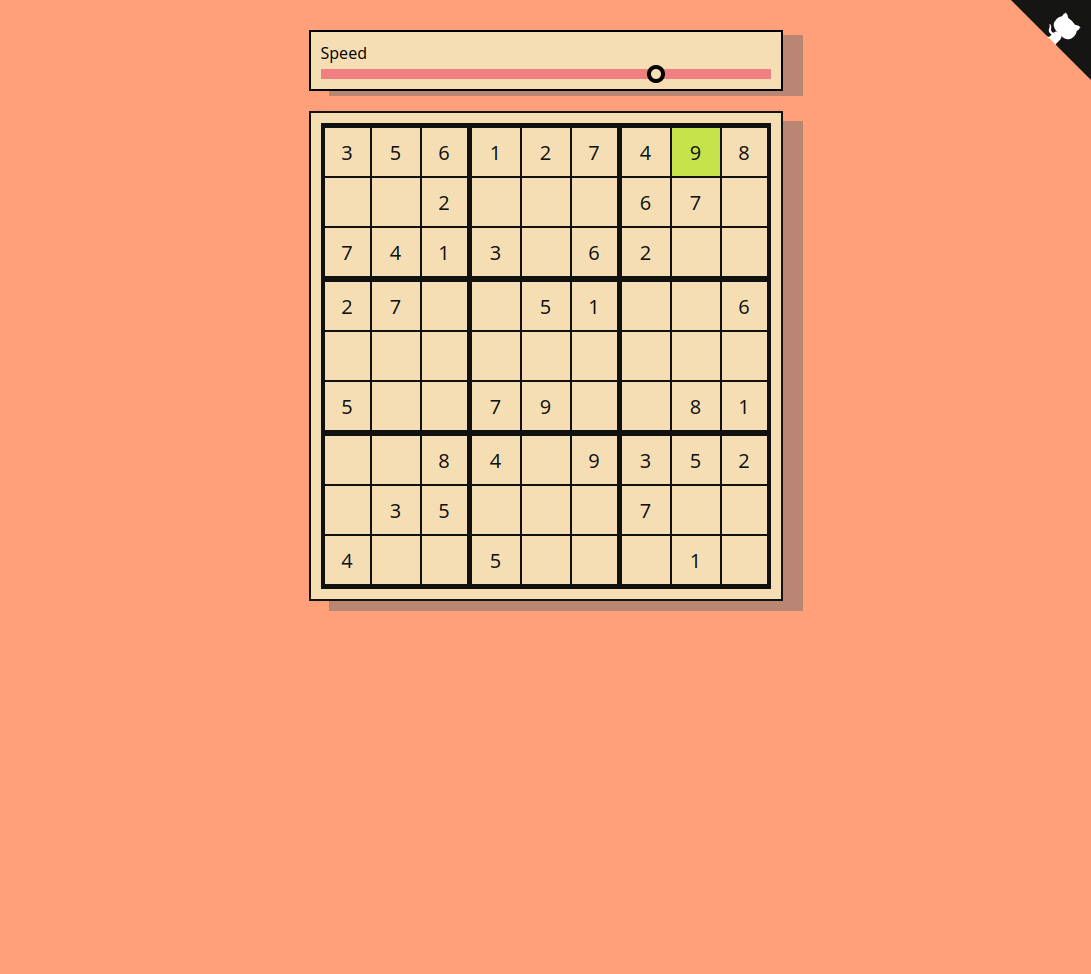 Sudoku Solver Visualizer